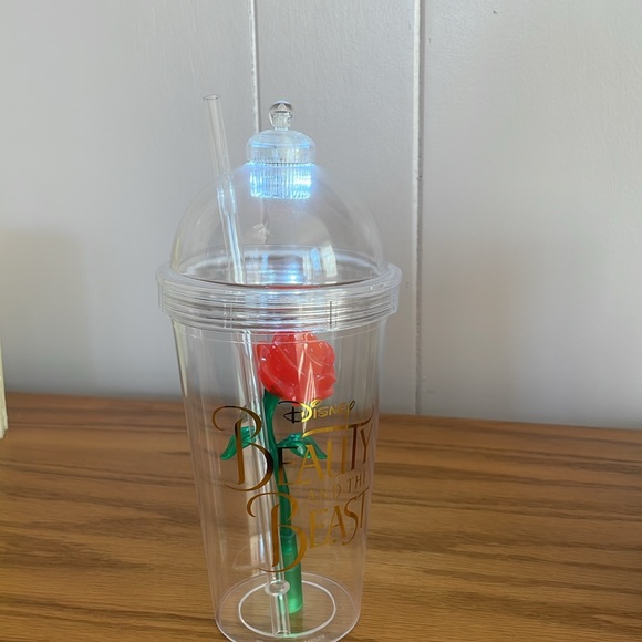 Disneys Beauty and the Beast light up rose tumbler-NEW - Picture 8 of 15